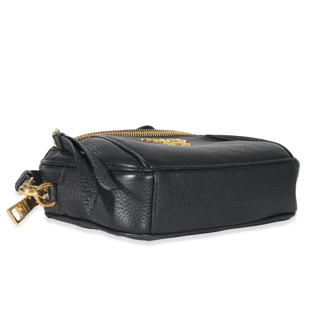 Prada Black Vitello Daino Convertible Belt Bag - Picture 6 of 8